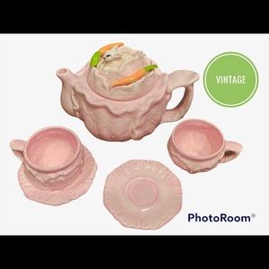 Vintage Child’s Bunny Le Menagerie Tea Set (Circa 1990)